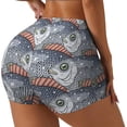 thumbnail image 1 of Fotbe sparus aurata Seamless Shorts, Womens Workout Shorts High Waist Stretch Booty Short for Gym/Yoga/Running/Biking-XX-Large-X-Large, 1 of 8