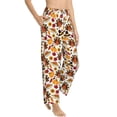 thumbnail image 1 of Fotbe turkey hat Pumpkin Women's Pajama Pants,Sleepwear Pants,Pj Bottoms Drawstring And Pockets-Large, 1 of 7