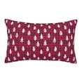 thumbnail image 1 of Fotbe white Tree red plaid Pillow Cases - Envelope Closure - Luxury, Extra Soft, Cooling Pillow Covers - Wrinkle, Fade, Stain Resistant-20"x30", 1 of 8