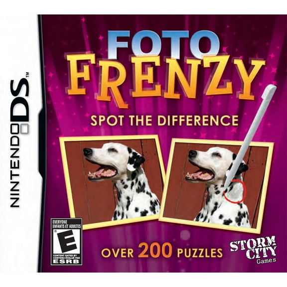 Foto Frenzy for Nintendo DS: Spot the Difference in Two Photos