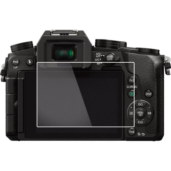 Foto&Tech 2 Sets Clear HD LCD Screen Protector f/ Panasonic Lumix DMC-G8 G7 G85 GX85/DC-G9/DMC-GX7 Mark II/GX8 LX10 LX9 FZ300 FZH1/Fujifilm X70/Leica SL (Typ 601) LCD Monitor Bubble Free Anti-Smudge