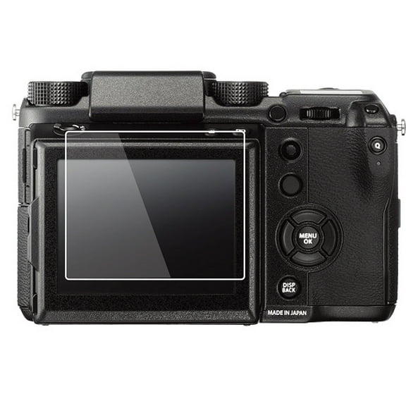 Foto&Tech 2 Sets Crystal Clear HD LCD Screen Protector for Fujifilm GFX 50S Medium Format Mirrorless Camera LCD Monitor Bubble Free Multi-Layer Anti-Smudge Coating/Easy to Apply