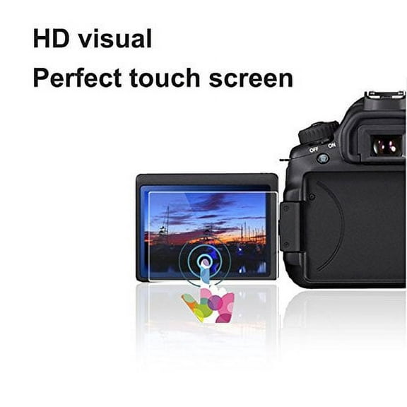 Foto&Tech 2 Sets Crystal Clear HD LCD Screen Protector for Panasonic DMC-LX100/ DMC-ZS100 Digital Camera LCD Monitor Bubble Free Multi-Layer Anti-Smudge Coating / Easy to Apply