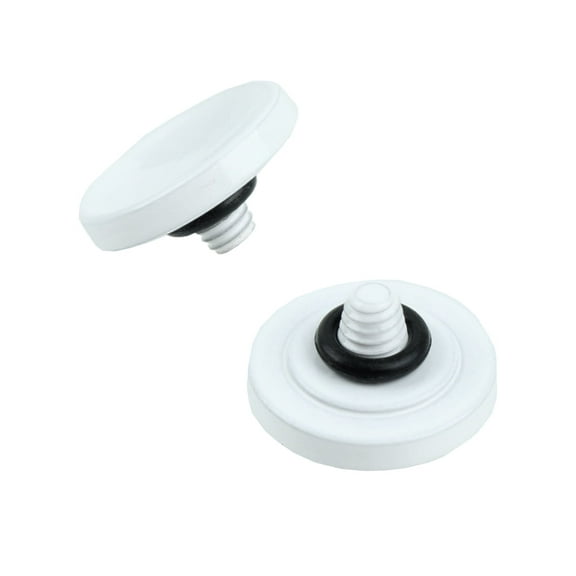 Foto&Tech 2PC White Soft Shutter Release Button Compatible with Fujifilm X-T20 X-T10 X-T3 X-T2 X-PRO2 X-PRO1 X100F X100T X100S X30 X-E2S X-E3 X-E2/Sony RX1R II RX10 IV III II/Lecia M9 M8/Nikon Df F3