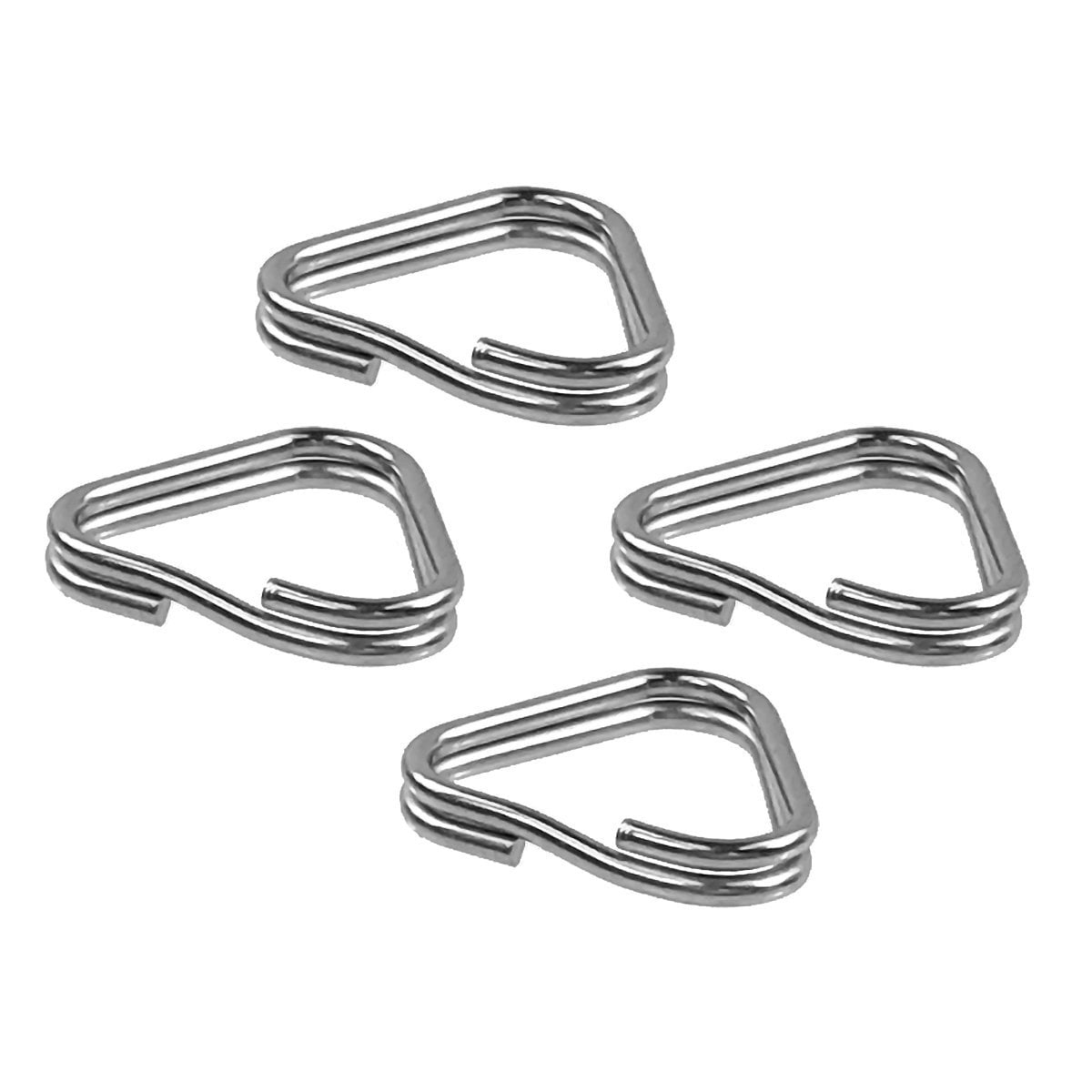Foto&Tech 4 Pieces Lug Ring Camera Strap Triangle Split Ring Hook