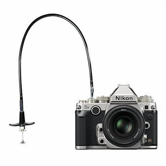 Foto&Tech 40cm Mechanical Shutter Release Cable w/ Bulb-Lock for Nikon Df/ F80/ F4/ FM2/ F3 / FE/ FM3a, Fujifilm X-Pro2 / X10 / X100 / X-PRO1 / X-E1/ DF-1, Leica M6 / M8 / AE-1, Minolta SRT-200