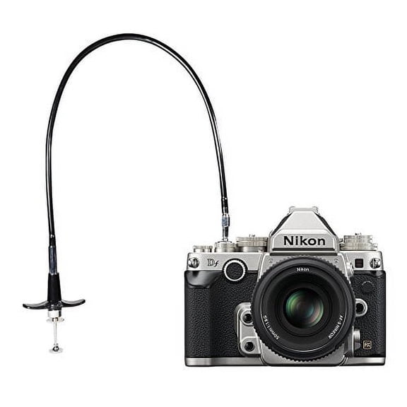Foto&Tech 70cm Mechanical Shutter Release Cable w/ Bulb-Lock for Nikon Df/ F80/ F4/ FM2/ F3 / FE/FM3a, Fujifilm X10 / X100 / X-PRO1 / X-E1/DF-1, Leica M6 / M8 / AE-1, Minolta SRT-200