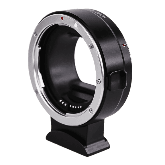 Foto&Tech EF-EOS R Mount Adapter, Auto-Focus Lens Mount Converter Compatible with EF EF-S Lens, Canon EOS R R5 R6 RP Mirrorless Digital Camera Body and Red Digital Cinema Mount