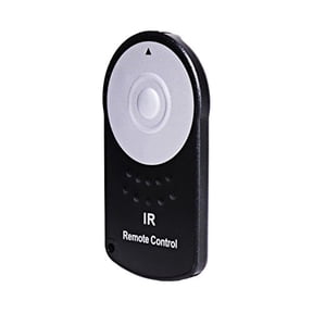 Foto&Tech FTRC-6 IR Wireless Remote Control For Canon EOS 5D Mark IV, 5DS, 5DR, 7D Mark II, EOS 6D, EOS 7D, EOS 80D, EOS 70D, EOS 60Da, EOS 60D, EOS 5D Mark III, 5D Mark II, T6s T6i T5i T4i T3i M3