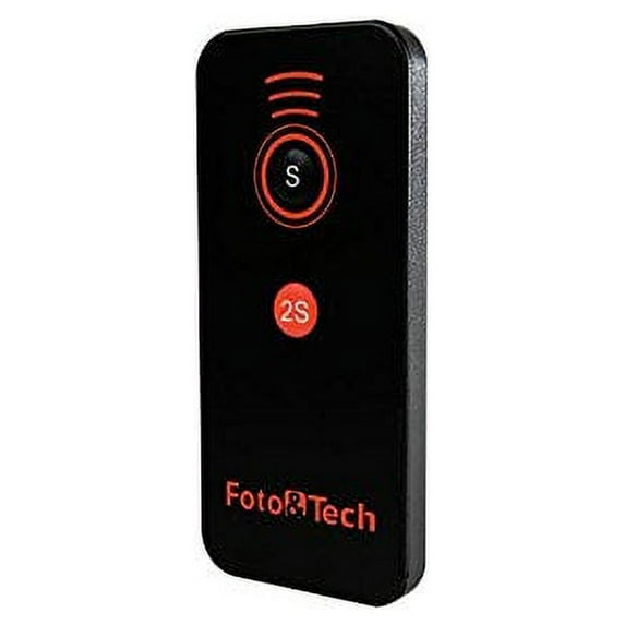 Foto&Tech IR Wireless Remote Control Compatible with Sony A7R IV III II,A7III A9 A7 II A7 A7R A7S A6600 A6500 A6400 A6300 A6000 A55 A65 A77 A99 A900 A700 A580 A560 A550 A500 NEX-7 NEX-6 NEX5T NEX-5R