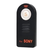 foto&tech ir wireless shutter release remote control for sony alpha series a33, a55, a99, a900, a700, a580, a560, a550, a500, a450, a390, a330, a230 dslr cameras and nex-7, nex-6, nex-5 compact camera