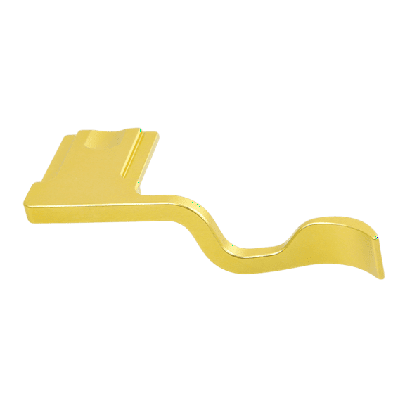 Foto&Tech Metal Hot Shoe Thumb Grip for Slow Shutter Speeds and Stable Thumb Rest, Compatible with Fujifilm Fuji XT-1 XT-2 XT-3 XT-4, XT4 XT3 XT2 XT1, X-T30 XT20 XT10 (Yellow)