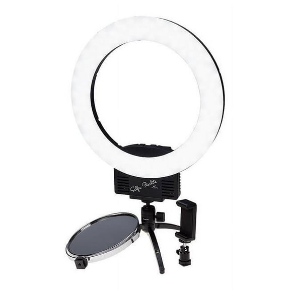 Fotodiox 12 in. Selfie Starlite Mini Vlog Light with Tabletop Tripod