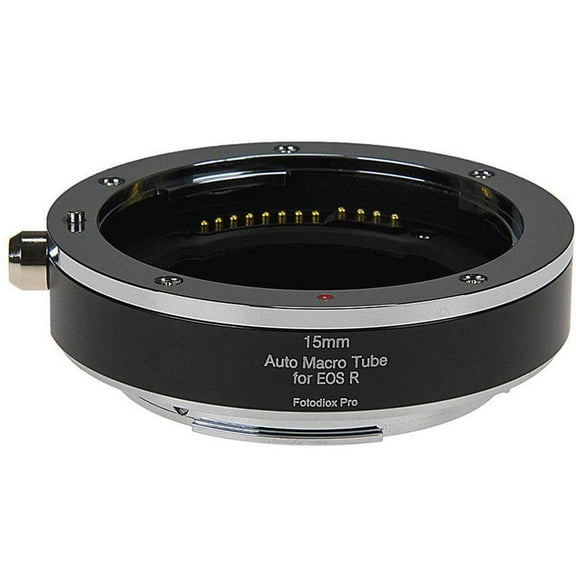 Fotodiox Pro 15mm Automatic Macro Extension Tube for Canon RF (EF-R) Mount MILC Cameras