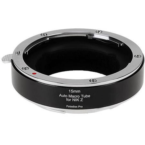 Fotodiox MacroTube-Auto-NKZ15 15 mm Automatic Macro Extension Tube for Nikon MILC Camera