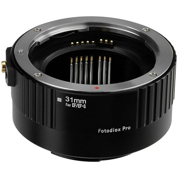 Fotodiox 31mm Section Aluminum Automatic Macro Extension Tube for Canon EOS EF/EF-s Lens