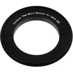 Fotodiox Macro-Reverse-EOS-72mm 72 mm Macro Reverse Adapter for Mounting Lenses with Cameras Filter Thread