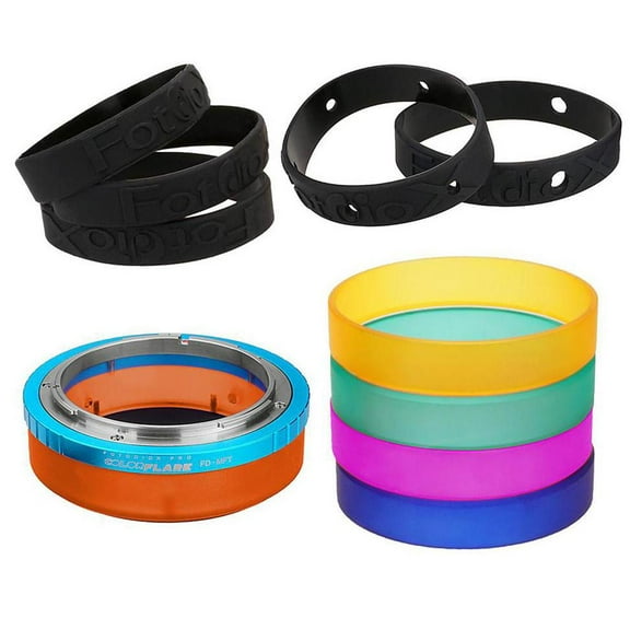 Fotodiox ArtFX ColorFlare Adapter for Canon FD and FL 35mm SLR Lens to Micro Four Thirds (MFT, M4/3) Mount Mirrorless Camera Body