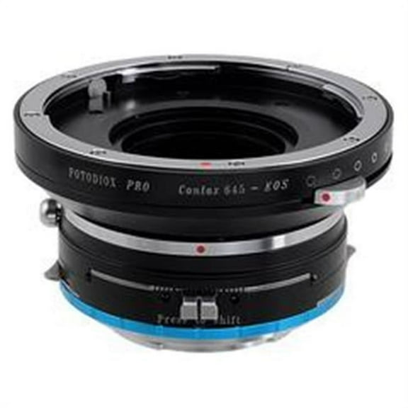 Fotodiox C645-EOS-SnyE-P-Shift Pro Lens Mount Shift Adapter - Contax 645 Mount Lenses To Sony Alpha E-Mount Mirrorless Camera Body