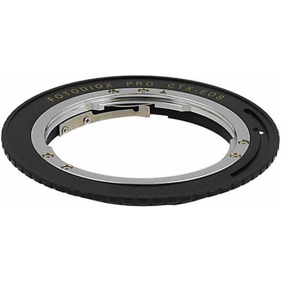Fotodiox Pro Mount Adapter for Contax/Yashica Lens to Canon EOS EF-Mount Camera, No Focus Confirmation Chip
