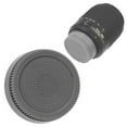 thumbnail image 1 of Fotodiox Cap-Rear-Nikon-Grey Designer Rear Lens Cap for All Nikon & Nikkor F Lenses, Grey, 1 of 4