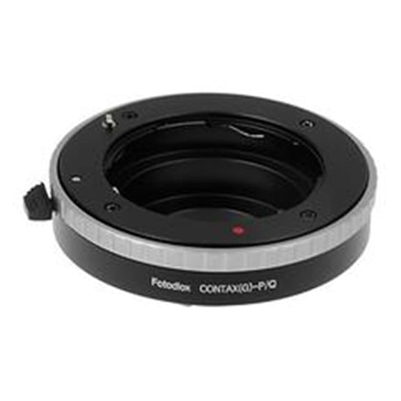 Fotodiox CntxG-PQ Lens Mount Adapter - Contax G SLR Lens To Pentax Q Mount Mirrorless Camera Bodies with Built in Focus Control Dial