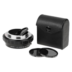 Fotodiox DLX Stretch Lens Adapter - Compatible with Contax/Yashica (CY) Lens to L-Mount Alliance Mirrorless Cameras with Macro Focusing Helicoid and Magnetic Drop-In Filters