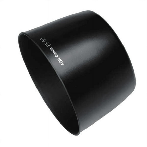 Fotodiox Dedicated (Bayonet) Lens Hood, for Canon EF 75-300mm f/4.0-5.6 USM, II, II USM, III & III USM Lenses, Canon EF-S 55-250mm IS Lens as Canon ET-60