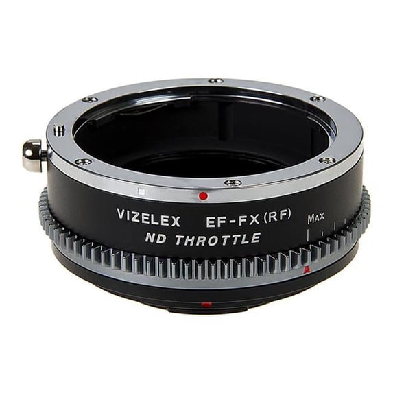 Fotodiox EOS-FXRF-NDThrtl-Cine Vizelex Cine ND Throttle Lens Mount Adapter for Canon EOS