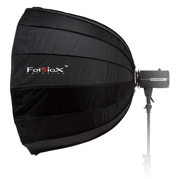 Fotodiox EZ-Pro Deep Softbox 36in (90cm) Octagon - Quick Collapsible Softbox with Quantum Qflash Speedring for Quantum, TRIO Flash and Compatible