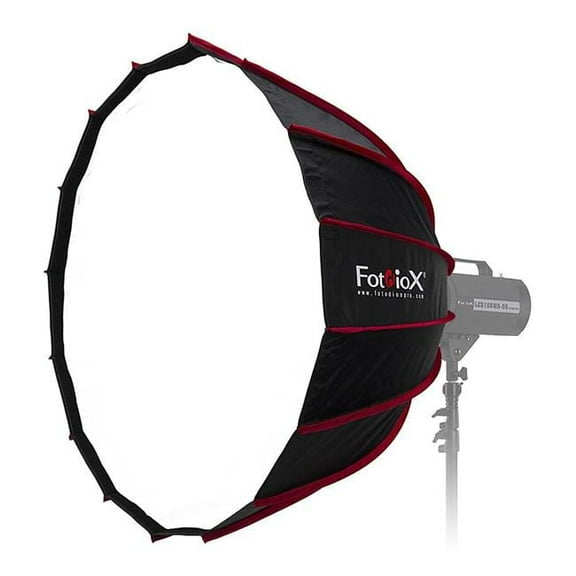 Fotodiox EZP-DLX-BWN-48 48 in. DLX Parabolic Softbox with Bowens Gemini & Calumet Travelite