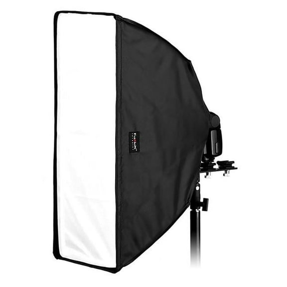 Fotodiox Ez-Pro Flash Softbox K2560 10"x24" (25cm x60cm) Rectangle for Speedlight/On-Camera Flash