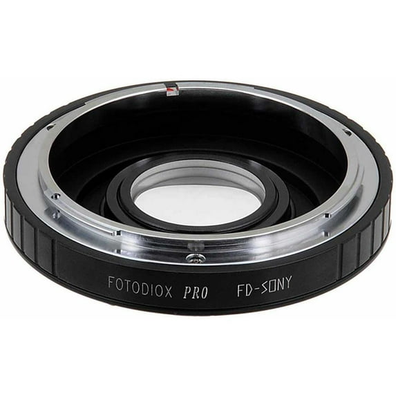 Fotodiox Mount Adapter with 1.4x Multi-Coated Focus Correction Lens for Canon FD, FL Lens to Sony Alpha Mount Camera