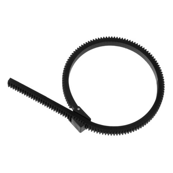 fotodiox replacement gear ring belt for dslr follow focus rig, fits lens with 60-105mm diameter