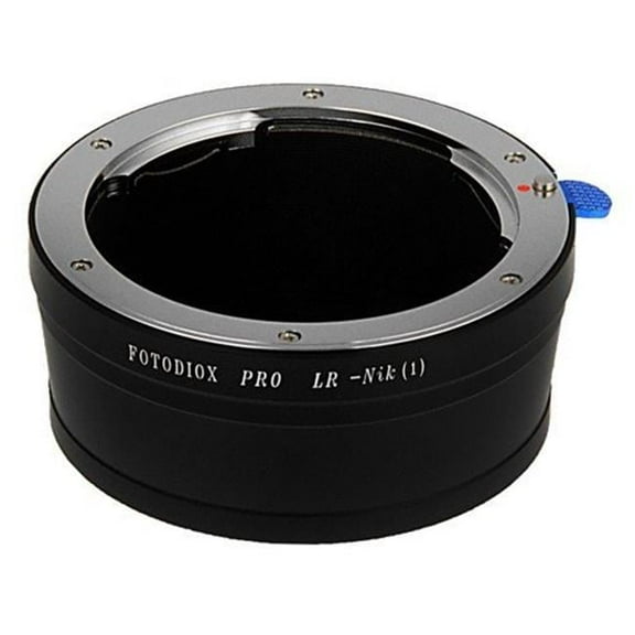 Fotodiox LR-N1-P Pro Lens Mount Adapter - Leica R SLR Lens To Nikon 1-Series Mirrorless Camera Body