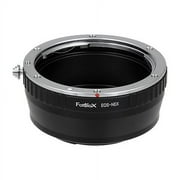 Fotodiox Lens Mount Adapter - Canon EOS EF / EF-S D/SLR Lens to Sony Alpha E-Mount Mirrorless Camera Body