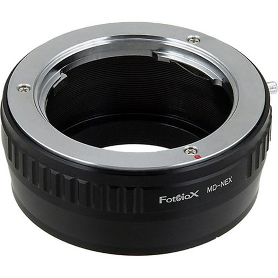 Fotodiox Lens Mount Adapter for Minolta Rokkor (SR/MD/MC) SLR Lens to Sony Alpha E-Mount Mirrorless Camera Body