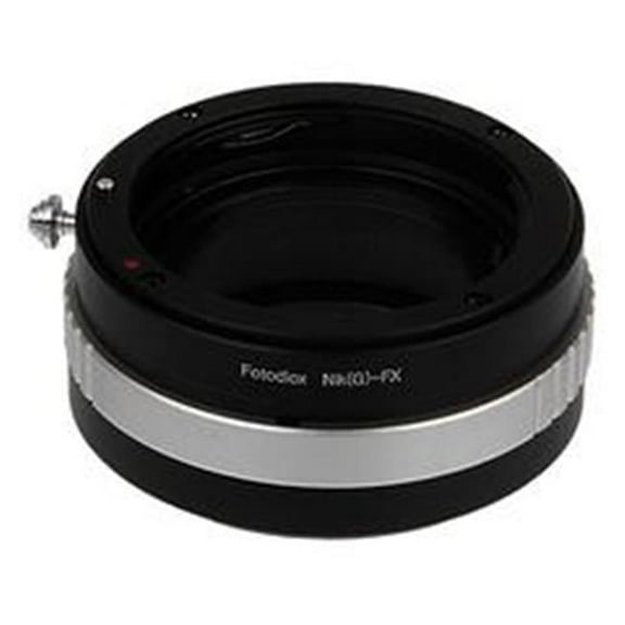 Fotodiox NikG-FXRF Lens Mount Adapter - Nikon Nikkor F Mount G-Type D-SLR Lens To Fujifilm X-Series Mirrorless Camera Body with Built in Aperture Control Dial & Macro Focusing Helicoid