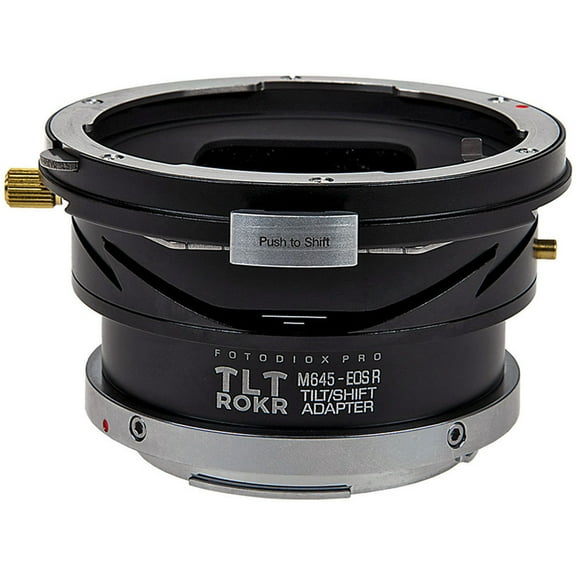 Fotodiox M645-EOSR-TLTROKR Tilt & Shift Lens Mount Adapter Compatible for Canon Camera Body