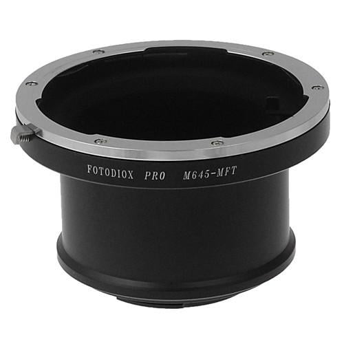 Fotodiox M645-MFT-P Pro Lens Mount Adapter - Mamiya 645 Mount SLR Lens To Micro Four Thirds Mount Mirrorless Camera Body