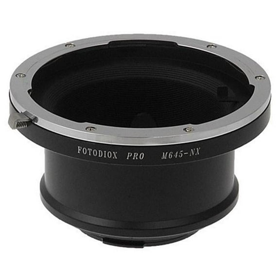 Fotodiox M645-NX-Pro Pro Lens Mount Adapter - Mamiya 645 Mount Lens To Samsung NX Mount Mirrorless Camera Body