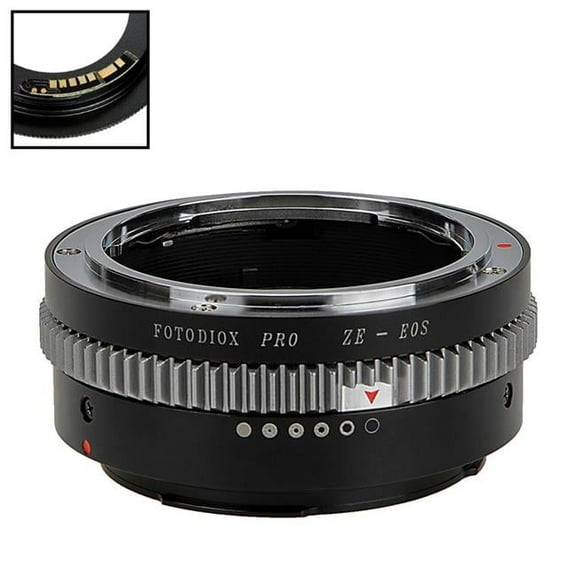 Fotodiox MZE-EOS-Pro-FC10 Lens Mount Adapter with Mamiya 35 mm SLR Lens to Canon EOS SLR Camera Body