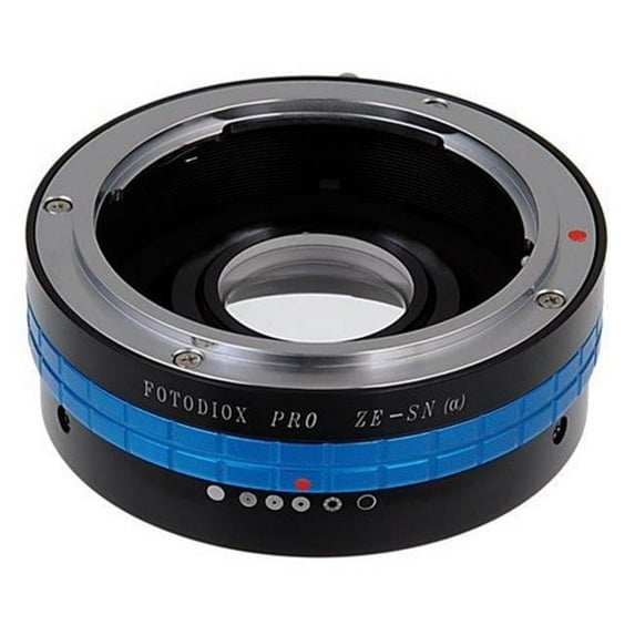 Fotodiox MZE-SnyA-Pro Pro Lens Mount Adapter - Mamiya 35 mm SLR Lens To Sony Alpha A-Mount SLR Camera Body