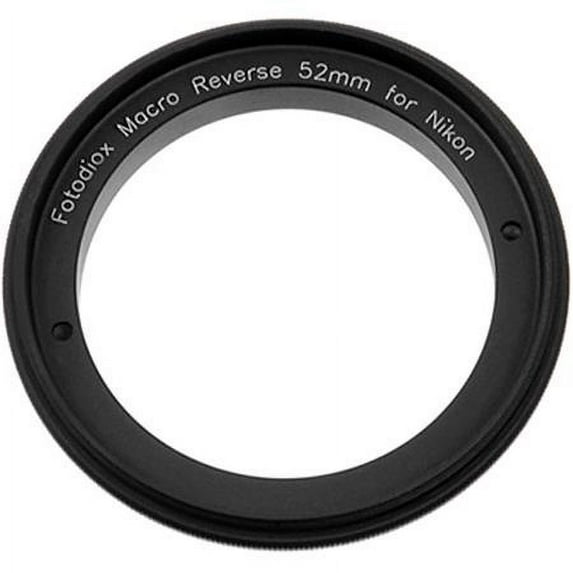 Fotodiox Macro-Reverse-NikF-52mm 52 mm Macro Reverse Adapter with Filter Thread