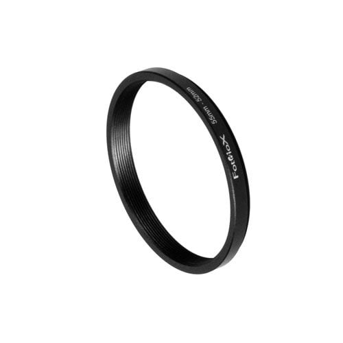 Fotodiox Metal Step Down Ring, Anodized Black Metal