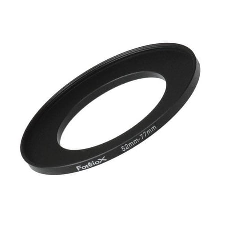 Fotodiox Metal Step Up Ring, Anodized Black Metal