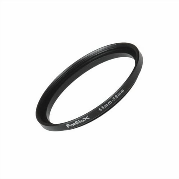 Fotodiox Metal Step Up Ring, Anodized Black Metal