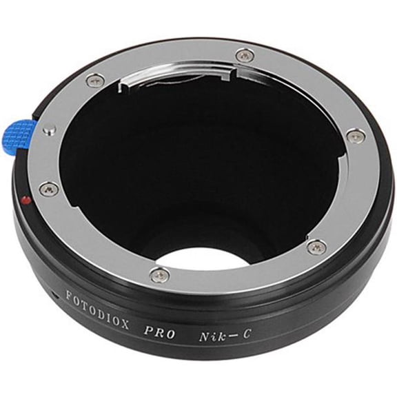 Fotodiox NikF-C-Pro Pro Lens Adapter - Nikon F Mount D-SLR Lens To C-Mount Cine & CCTV Camera Body
