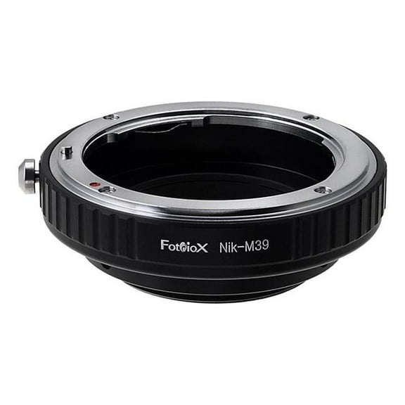 Fotodiox NikF-M39 Lens Mount Adapter - Nikon Nikkor F Mount D-SLR Lens To M39 Screw Mount System Camera Body