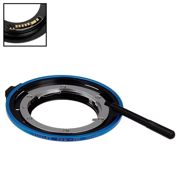 Fotodiox NikG-EOS-Cine-Pro-FC10 Lens Mount Cine Adapter with Nikon SLR Camera Body